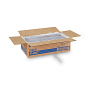 Dixie Plastic Cutlery, Heavyweight Fork, Clear, 1,000/Carton (FH017)