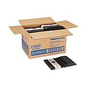 Dixie SmartStock Tri-Tower Dispensing System Polystyrene Cutlery, Mediumweight Knife, Plastic, Black, 40/Pack, 24 Packs/Carton (DUSSK5)