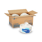 Dixie White Paper Plates, 9" dia, 250/Pack, 4 Packs/Carton (WNP9OD)