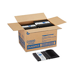 Dixie SmartStock Tri-Tower Dispensing System Polypropylene Cutlery, Mediumweight Knife, Plastic, Black, 40/Pack, 24 Packs/Carton (DUSSPK5)