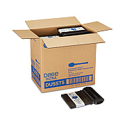 Dixie SmartStock Tri-Tower Dispensing System Polystyrene Cutlery, Mediumweight Spoon, Plastic, Black, 40/Pack, 24 Packs/Carton (DUSST5)