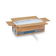 Dixie Plastic Cutlery, Heavyweight Spoon, White, 1,000/Carton (TH217)