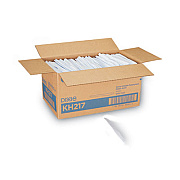 Dixie Plastic Cutlery, Heavyweight Knife, 7.5", White, 1,000/Carton (KH217)