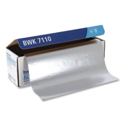 Boardwalk Standard Aluminum Foil Roll, 63 Gauge, 12" x 500 ft (7110)