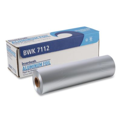 Boardwalk Standard Aluminum Foil Roll, 63 Gauge, 12" x 1,000 ft (7112)