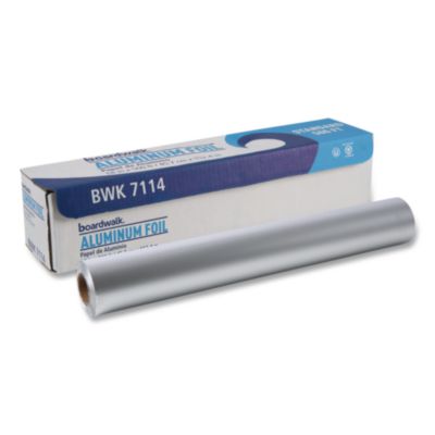 Boardwalk Standard Aluminum Foil Roll, 63 Gauge, 18" x 500 ft (7114)