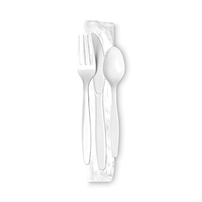 Dixie Heavyweight Polystyrene Cutlery, Fork/Knife/Spoon, Champagne, 250/Carton (CH16C7)