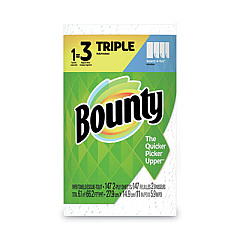 Bounty Select-a-Size Kitchen Roll Paper Towels, 2-Ply, White, 5.9 x 11, 147 Sheets/Roll, 12 Rolls/Carton (66980)