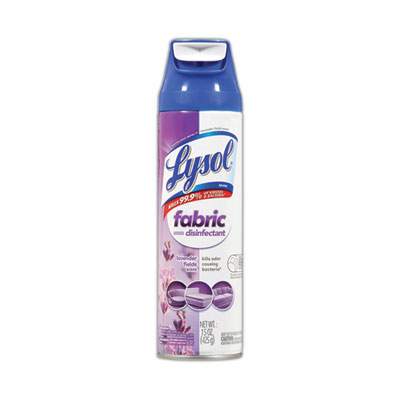 LYSOL Brand Fabric Disinfectant, Lavender Field, 15 oz Aerosol Spray (94121EA)