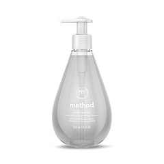 Method Gel Hand Wash, Sea Minerals, 12 oz Pump Bottle, 6/Carton (00162CT)