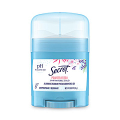 Secret Invisible Solid Anti-Perspirant and Deodorant, Powder Fresh Scent, 0.5 oz Stick, 24/Carton (31384)