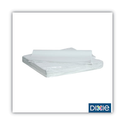 Dixie All-Purpose Food Wrap, Dry Wax Paper, 15 x 16, White, 1,000 Sheets/Pack, 3 Packs/Carton (GRC1516)