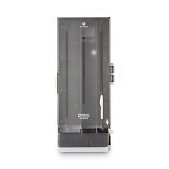 Dixie SmartStock Dining Utensil Dispenser, Holds 120 Knives, 10 x 8.78 x 24.75, Smoke (SSKPD120)