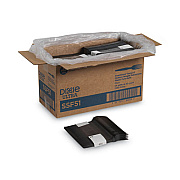Dixie SmartStock Plastic Cutlery Refill, Series-O, Mediumweight Fork, Black, 40/Pack, 24 Packs/Carton (SSF51)