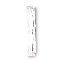 Dixie Individually Wrapped Mediumweight Polystyrene Cutlery, Knife, White, 1,000/Carton (KM23C7)