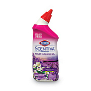 Clorox Scentiva Manual Toilet Bowl Cleaner, Tuscan Lavender and Jasmine, 24 oz, 6/Carton (31786)