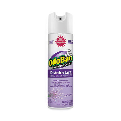 OdoBan Odor Eliminator and Disinfectant, Lavender, 14.6 oz (91010114AEA)