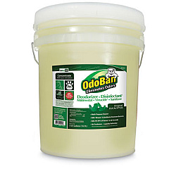 OdoBan Concentrated Odor Eliminator and Disinfectant, Eucalyptus, 5 gal Pail (9110625G)