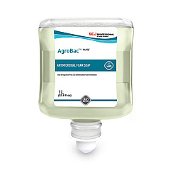 SC Johnson Professional AgroBac Pure Foam Wash Manual Cartridge Refill, Unscented, 1 L, 6/Carton (AGB1L)