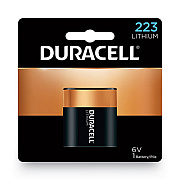 Duracell Specialty High-Power Lithium Battery, 223, 6 V (DL223ABPK)