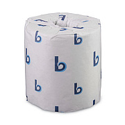 Boardwalk Two-Ply Toilet Tissue, Septic Safe, White, 500 Sheets/Roll, 96 Rolls/Carton (6150)