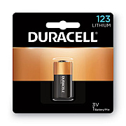 Duracell Specialty High-Power Lithium Battery, 123, 3 V (DL123ABPK)