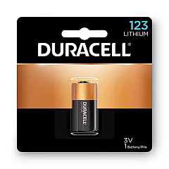 Duracell Specialty High-Power Lithium Battery, 123, 3 V (DL123ABPK)