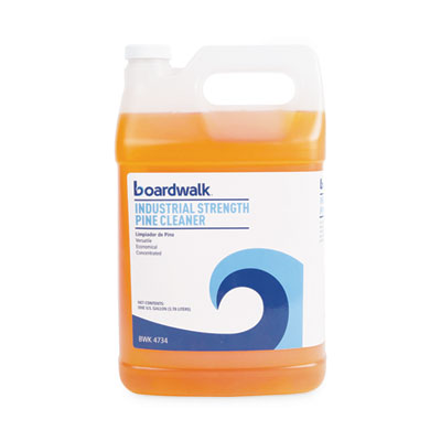 Boardwalk Industrial Strength Cleaner, Pine Scent, 1 gal Bottle (4734EA)