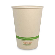 World Centric No Tree Paper Bowls, 32 oz, 4.4" Diameter x 5.8" h, Natural, Sugarcane, 500/Carton (BOSU32)