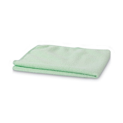 GEN Microfiber Cleaning Cloths, 16 x 16, Green, 24/Pack (GEN16MFG)