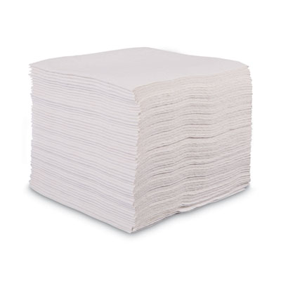 Boardwalk DRC Wipers, 12 x 13, White, 56 Bag, 18 Bags/Carton (V040QPW)