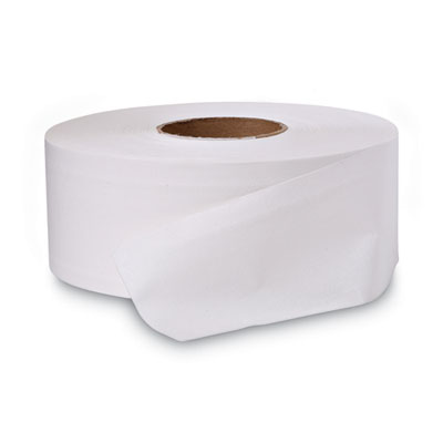 Windsoft Jumbo Roll Bath Tissue, Septic Safe, 2 Ply, White, 3.5" x 2,000 ft, 6 Rolls/Carton (WIN203)
