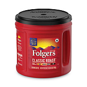 Folgers Coffee, Classic Roast, 30 1/2 oz Canister, 6/Carton, 294/Pallet (20421PL)