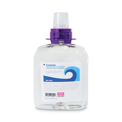 Boardwalk Green Certified Foam Hand Soap, Unscented, 1,250 mL Refill, 4/Carton (8400)