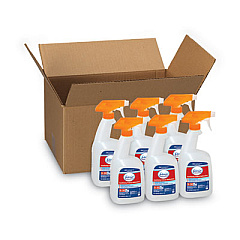 Febreze PROFESSIONAL SANITIZING FABRIC REFRESHER, LIGHT SCENT, 32 OZ SPRAY, 6/CARTON (12825CT)