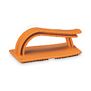 3M Standard Abrasives Easy Hand Pad Holder, 3.38 x 5.75, Orange (827000)