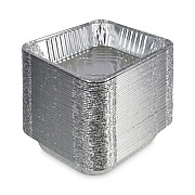 Boardwalk Aluminum Steam Table Pans, Half-Size Deep, 400 Gauge, 2.56" Deep, 10.38 x 12.75, 100/Carton (STEAMHFDP)