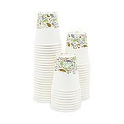Boardwalk Deerfield Printed Paper Hot Cups, 10 oz, 50/Sleeve, 20 Sleeves/Carton (DEER10HCUP)