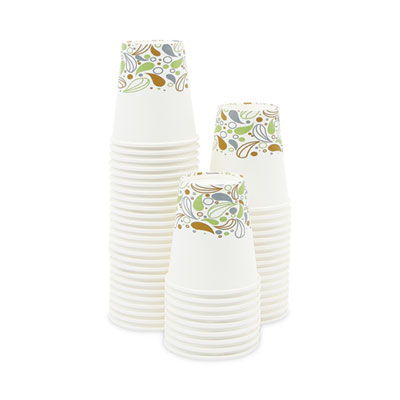 Boardwalk Deerfield Printed Paper Hot Cups, 10 oz, 50/Sleeve, 20 Sleeves/Carton (DEER10HCUP)