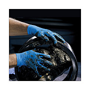 KleenGuard G10 2PRO Nitrile Gloves, Powder-Free, Medium, 6 mil Thick, 9.5" Long, Blue, 100/Box (54422)