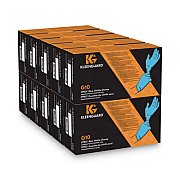 KleenGuard G10 2PRO Nitrile Gloves, Powder-Free, Large, 6 mil Thick, 9.5" Long, Blue, 100/Box (54423)