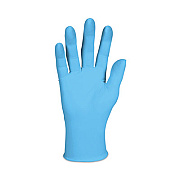 KleenGuard G10 Comfort Plus Blue Nitrile Gloves, Powder-Free, X-Small, 4 mil Thick, 9.5" Long, Light Blue, 100/Box, 10 Boxes/Carton (54185)