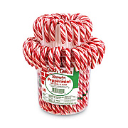 Spangler Peppermint Candy Canes, 1 oz, 60 Pieces/Jar, 1 Jar/Carton (211X0012)