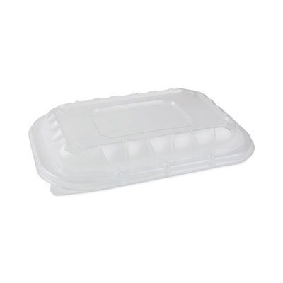 Pactiv Evergreen EarthChoice Entree2Go Takeout Container Vented Lid, 8.7 x 5.8 x 1, Clear, Plastic, 300/Carton (YCNV9X6PPDL)