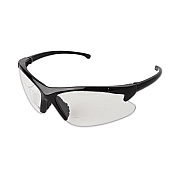 KleenGuard V60 30-06 Dual Readers Safety Glasses, 2.0+ Diopter, Black Half Frame, Clear Dual Lens (20388)
