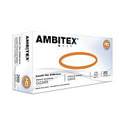 AMBITEX EconoFit Plus Polyethylene Gloves, Powder-Free, Medium, Clear, 200/Box, 10 Boxes/Carton (EFMD2000)