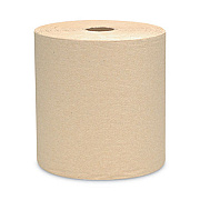 Scott Essential Hard Roll Towels for Business, 1-Ply, 8" x 800 ft, 1.5" Core, Natural, 12 Rolls/Carton (04142)