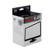 Read Right OneStep CRT ScreenKleen Cleaning Pads, Cloth, 5 x 5, Unscented, White, 100/Box (RR1309)