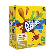 Betty Crocker Fruit Gushers Fruit Snacks, Strawberry and Tropical Fruit Flavors, 0.8 oz, 42 Pouches/Carton (22001036)