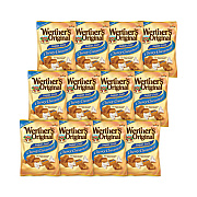 Werther's Original Sugar Free Chewy Caramel Candy, 1.46 oz Bag, 12 Bags/Carton (30200005)
